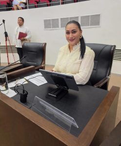 Estefanía Baeza Martínez se reincorporó a sus funciones legislativas en el Congreso del Estado de Yucatán, tras concluir su encomienda al frente de la Secretaría de Bienestar.