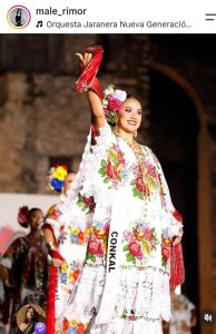 Mariaelena Rivas Morcillo, representante de Conkal, es una de las 15 finalistas que competirán por la corona de la Embajadora Feria Xmatkuil 2026.