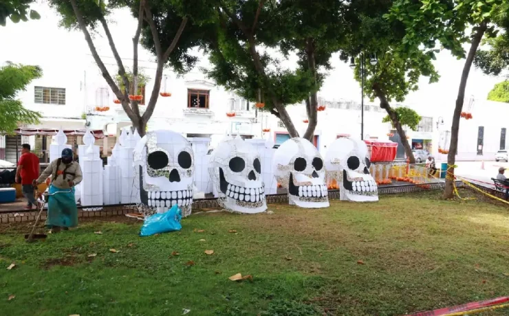 Encendido de Ánimas Iluminadas 2026 una exposición de cultura yucateca