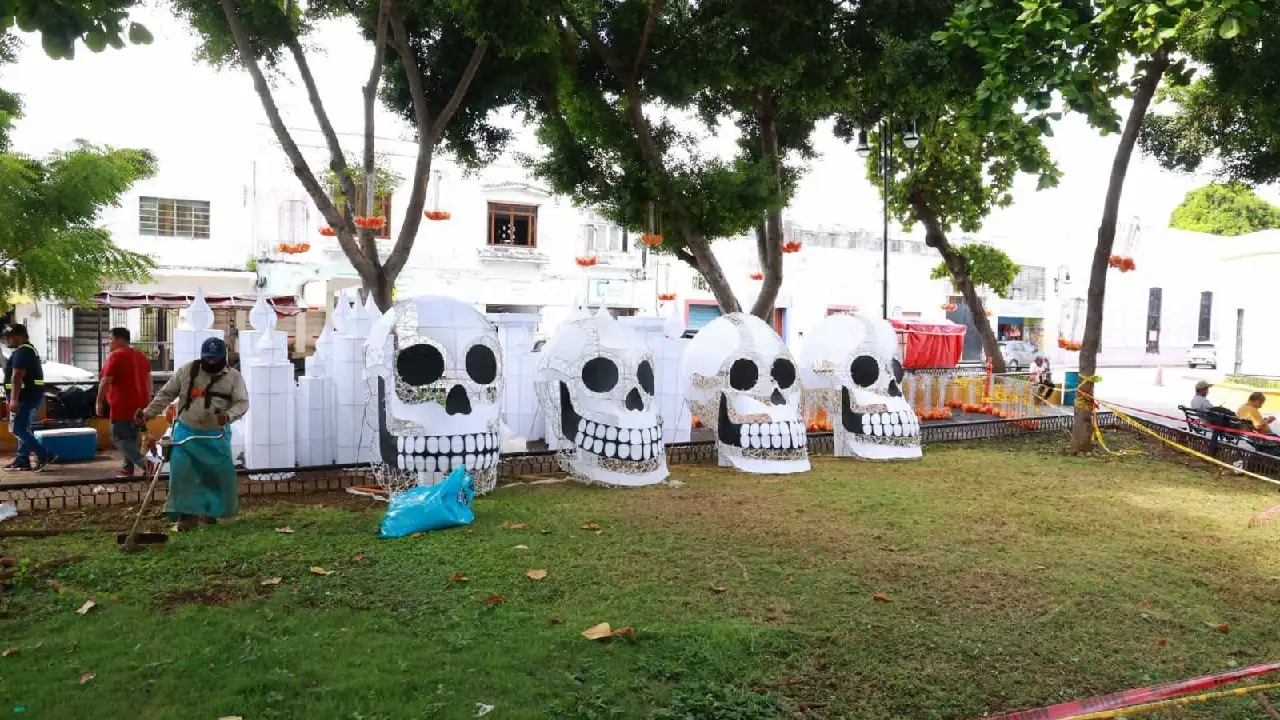 Encendido de Ánimas Iluminadas 2026 una exposición de cultura yucateca