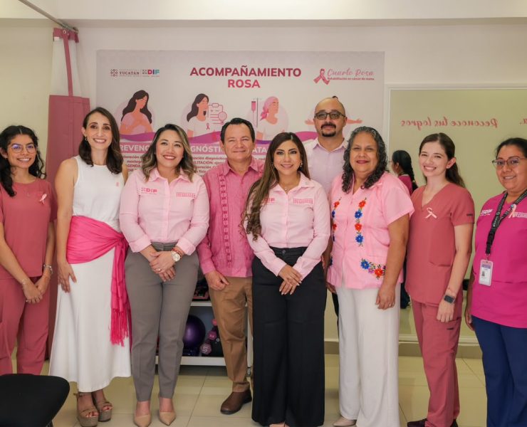 María de los Ángeles venció el cáncer de mama y sabe lo que cuesta recuperarse: el DIF abre el primer Cuarto Rosa de Yucatán para rehabilitar a mujeres después del tratamiento
