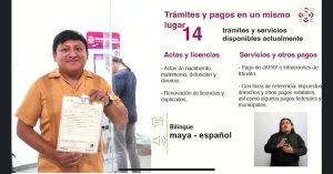 La incorporación de la lengua maya en los Módulos Renacimiento facilitará el acceso a trámites y servicios gubernamentales para la población maya hablante.