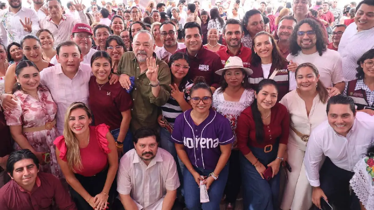 Morena Yucatán conmemoró 15 años de historia y organización