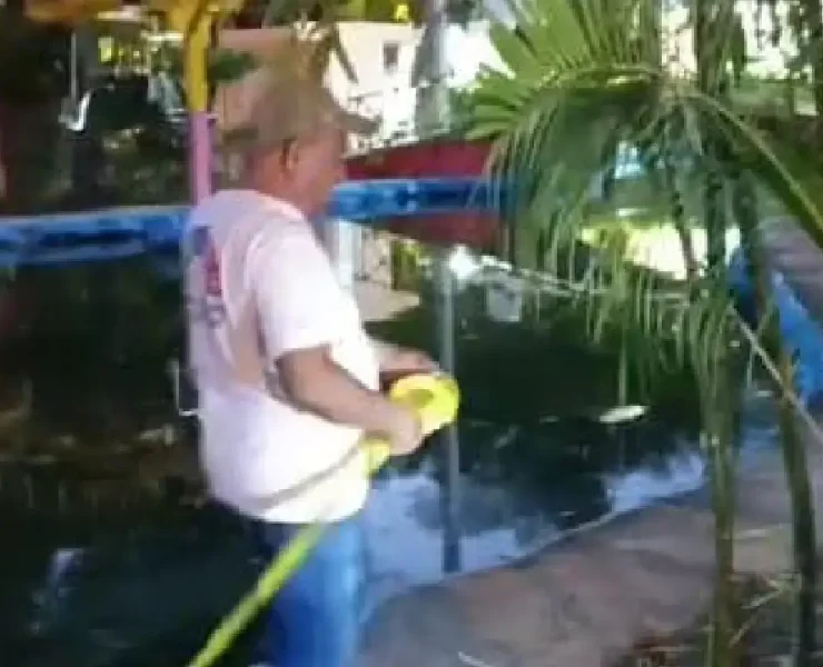 Protocolos preventivos en el lago del Centenario tras detección de ameba