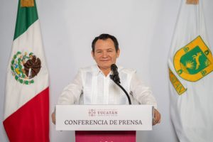 Joaquín Díaz Mena presentó un balance de los primeros dos años del Renacimiento Maya y destacó los avances en bienestar, infraestructura, salud e inversión para las familias yucatecas.