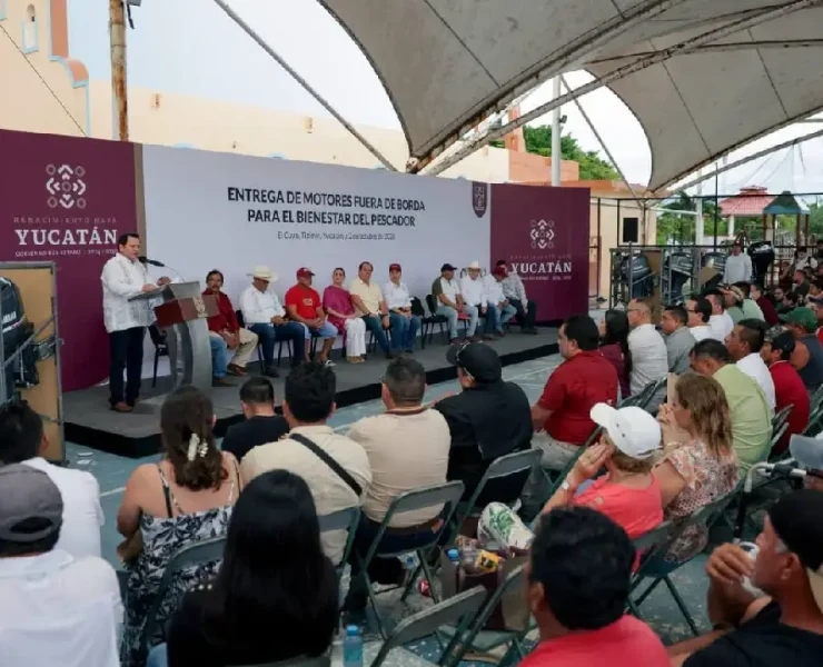 Respaldo al sector pesquero llega a 14 puertos de Yucatán