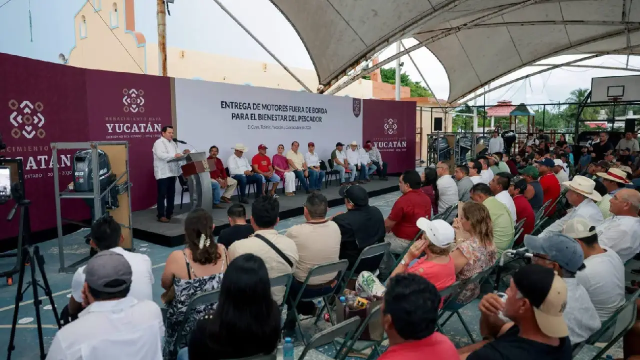 Respaldo al sector pesquero llega a 14 puertos de Yucatán