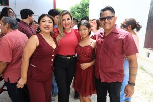 Jessica Saidén Quiroz participó en la conmemoración por los 15 años de organización de Morena en Yucatán, donde destacó la unidad y el trabajo territorial del movimiento.